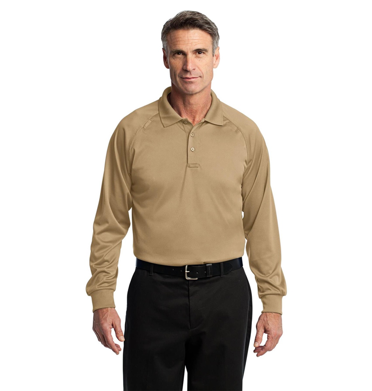 CornerStone® – Select Long Sleeve Snag-Proof Tactical Polo. W/NRVP Logo ...